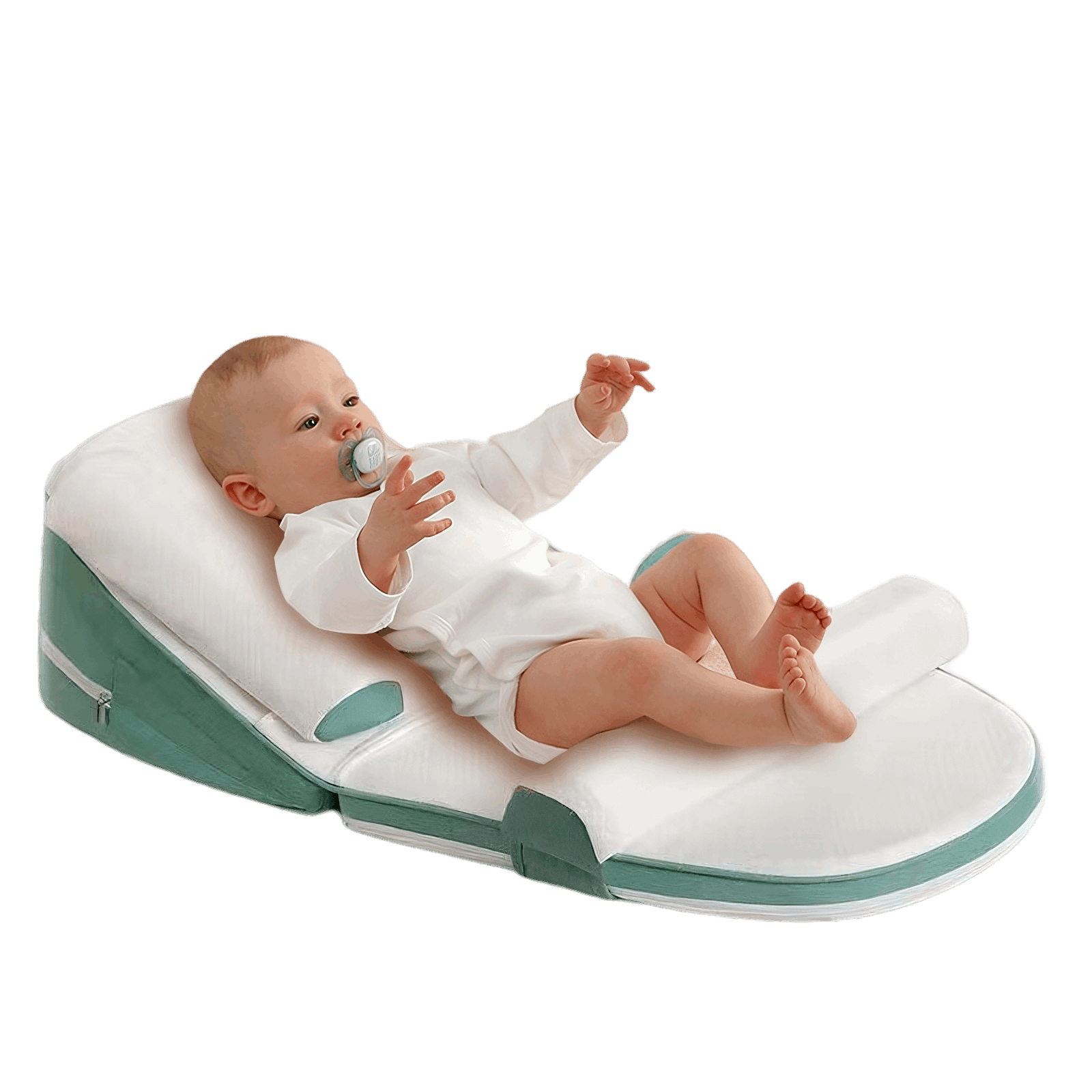 Pure Comfort Anti-Reflux & Anti-Roll Baby Lounger